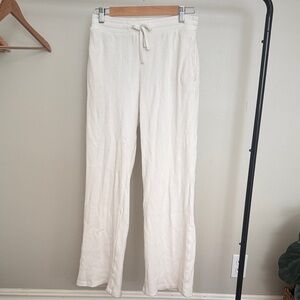 Abercrombie & Fitch Cream Wide Leg Pants